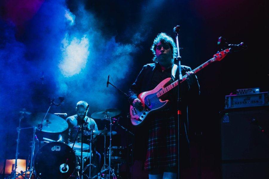 El bicho tocando en el Cordillera Fest